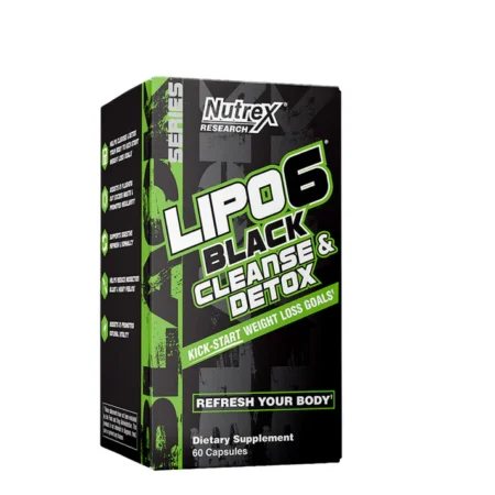 Lipo 6 Black Cleanse & Detox 60 capsules