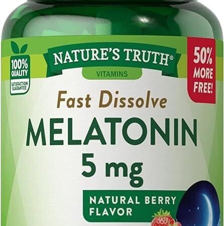 Nature's Truth Mélatonine 5 mg