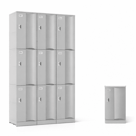 ARMOIRE DE RANGEMENT PLASTIQUE 382 x 500 x 940mm / Pcs