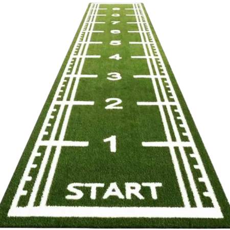 synthetic turf track